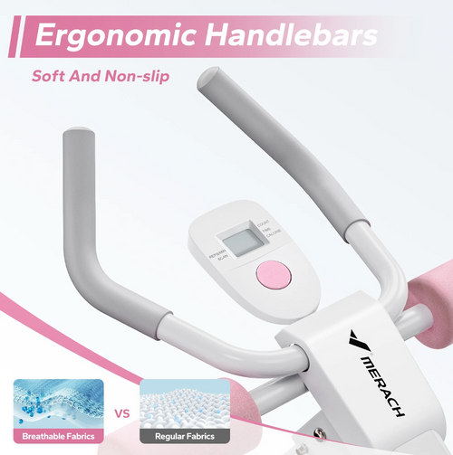 Merax Adjustable Ab Trainer – Foldable Core Workout Machine